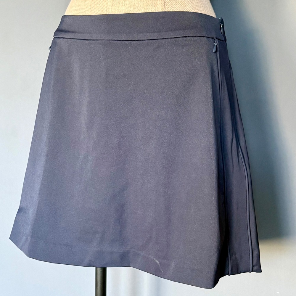 G/FORE Performance Golf Skort | Sz 6 | Navy Blue Stretch Athletic Skirt